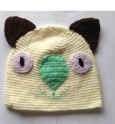 Km Wombat Beanie Hat 100 Wool Small Medium Adult Cream Rocklily