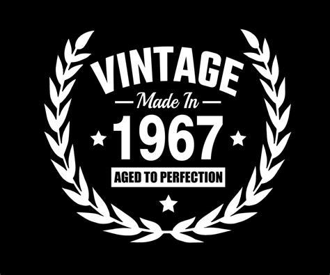 Vintage Aged To Perfection Birthday Svg 50th Birthday Svg Etsy