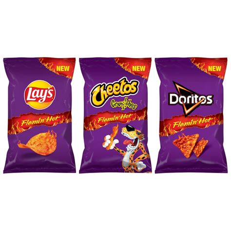 Chipsy Chrupki Doritos Cheetos Lay S Flamin Hot O Smaku Pikantnym 75 G