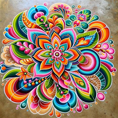 Diwali Rangoli Easy Design 2024: Simple Rangoli Designs for Competition ...