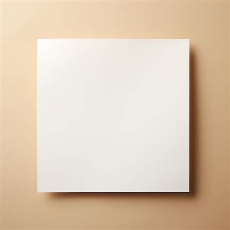 premium ai image embracing minimalism  beauty  simple paper