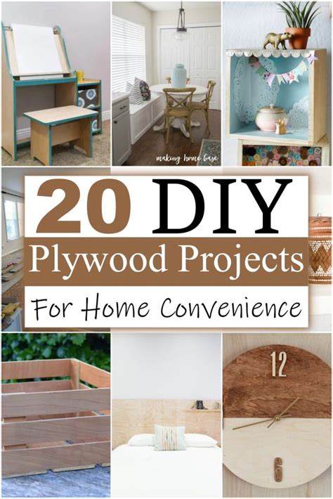 20 DIY Plywood Projects For Home Convenience - DIY Crafts