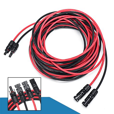 New 1pack 12awg Solar Panel Extension Cord Mc4 Cable Line Connector Cable 9m8m5m Chile Shop