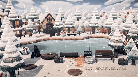 15 Cool Winter Island Design Ideas For Animal Crossing New Horizons