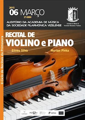 Recital De Violino E Piano