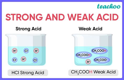 List of Strong Acids (More than 8 examples, with images) - Teachoo