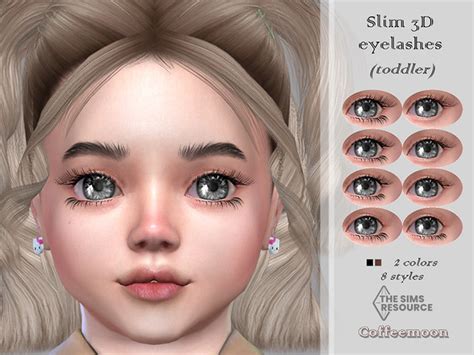 Best Sims 4 Toddler Eyelashes CC (Maxis Match + Alpha) – FandomSpot