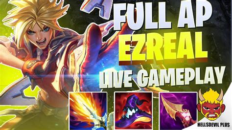 Full Ap Ezreal Is Still Broken Wild Rift Hellsdevil Plus Gameplay