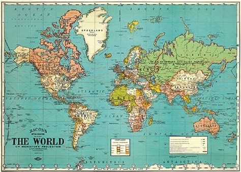 eye catching world map posters   hang   walls