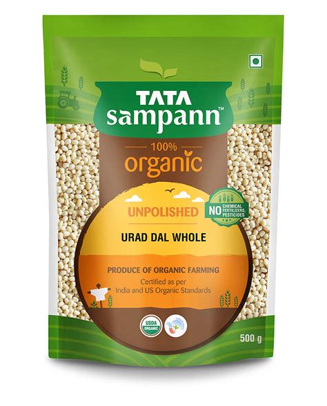 Tata Sampann Organic Urad Dal Whole Tatasampann C Flickr