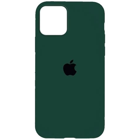 Чехол Epik Silicone Case Full Protective Aa для Apple Iphone 14 Pro Зеленый Forest Green