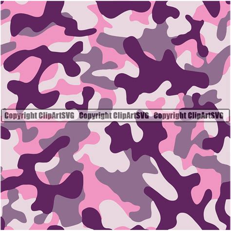 Camo Classic Seamless Pattern Design Nature Sports Military Fashion Vector Paintball Army War