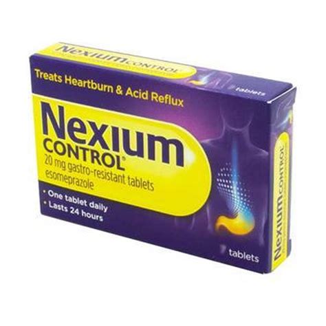 Nexium Control 20mg Gastro Resistant Tabs Ph Only 14 S