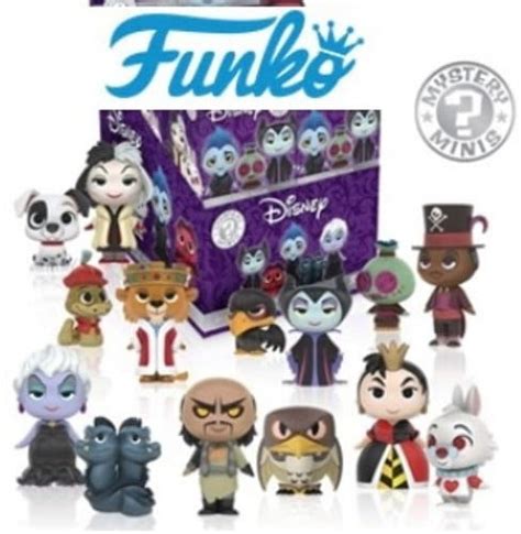 Funko Mystery Minis Disney Villains Single Blind Box Qty 1