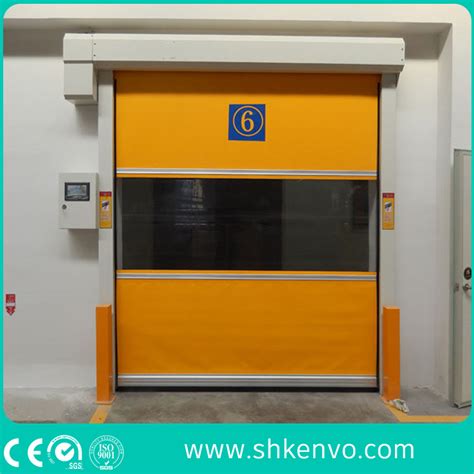 Industrial Automatic Overhead Pvc Curtain High Speed Fast Acting Roller