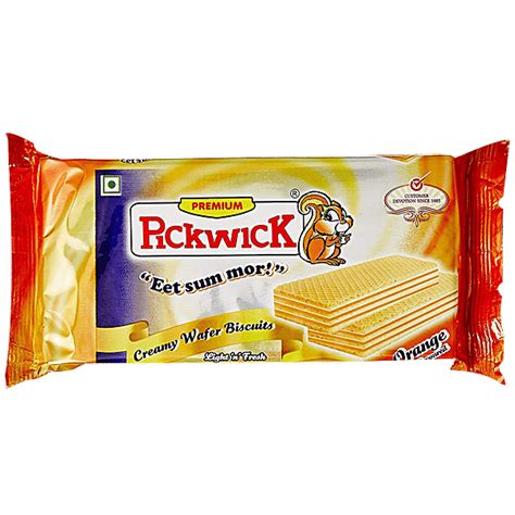 Buy Pickwick Wafer Biscuit Orange Flavour Gm Pouch Online At The