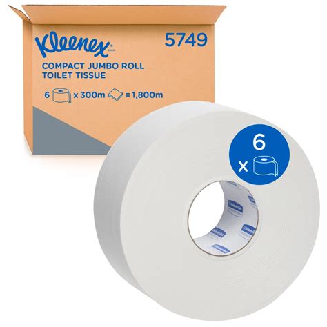 Kleenex Compact Jumbo Roll Toilet Tissue Ply Jumbo Toilet