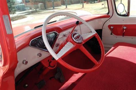 1956 Chevrolet 3100 Cameo Pickup 3 Speed For Sale On Bat Auctions