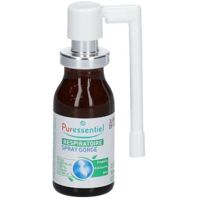 Puressentiel Respiratoire Spray Gorge Spray Ml Huile Essentielle