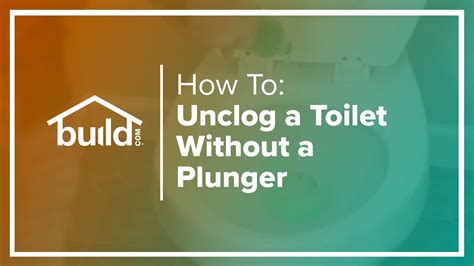 How To Unclog A Toilet Without A Plunger Youtube