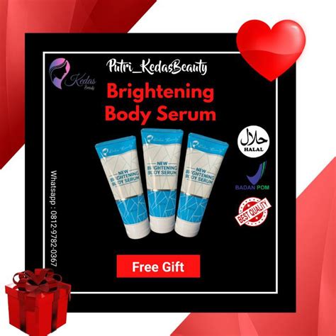 Jual Kedas Beauty Brightening Body Serum Original Shopee Indonesia