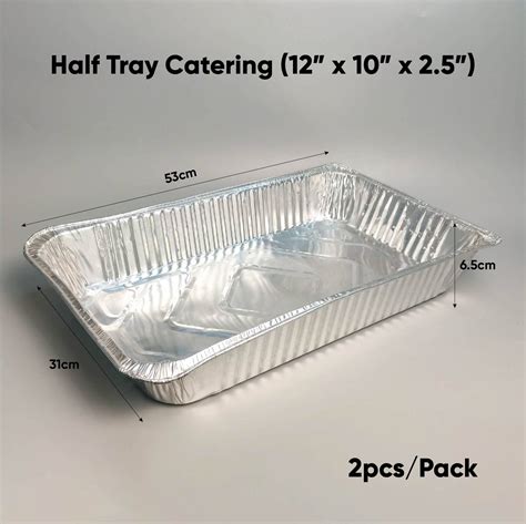 Full Tray Catering Aluminium 20 X 13x 25 Pack2ctn505s