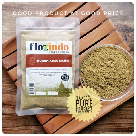 Jual Flozindo Adas Manis Bubuk Pure Fennel Powder Premium Shopee