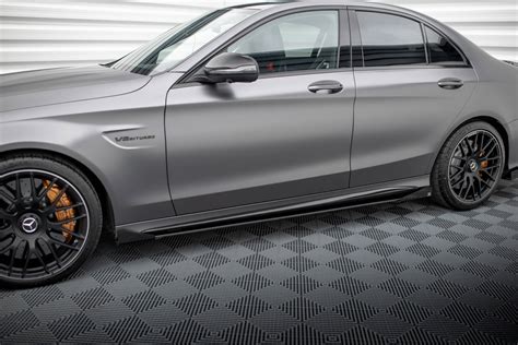 Street Pro Sidokjolar Diffusers Klaffar Mercedes Amg C Sedan