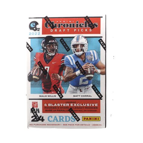 Panini Chronicles Draft Picks Football Blaster Box With Packs