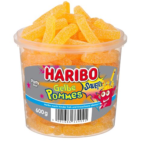 Haribo Gelbe Pommes Sauer G Online Kaufen Im World Of Sweets Shop