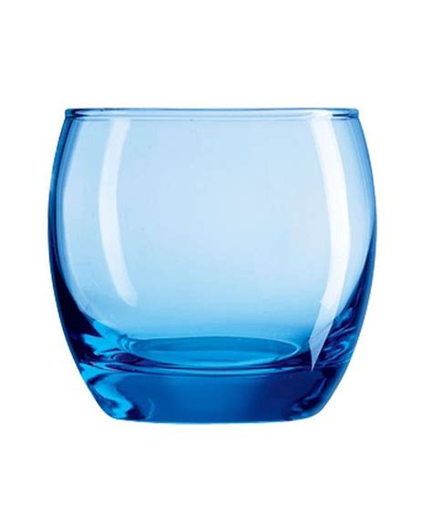 Luminarc Blue Glass 350 Ml Salto High Ball Ice Blue Tumbler Glass Buy