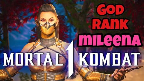 GOD RANK MILEENA Mortal Kombat 1 Mileena Gameplay YouTube