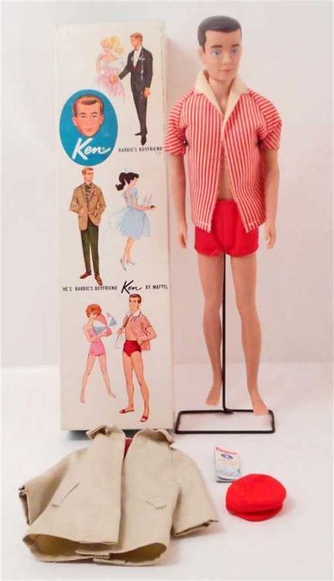 Vintage 1960 S Ken Barbie Doll In Original Box