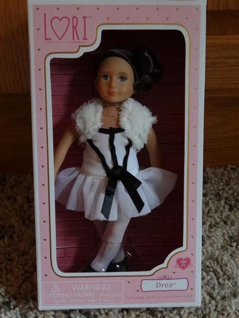 New Lori Our Generation Battat 6 Inch Drea Mini Ballerina Doll Rare