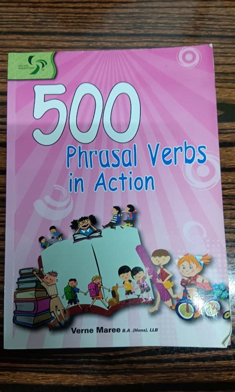 500 phrasal verbs in action 興趣及遊戲 書本 文具 書本及雜誌 補充練習 Carousell