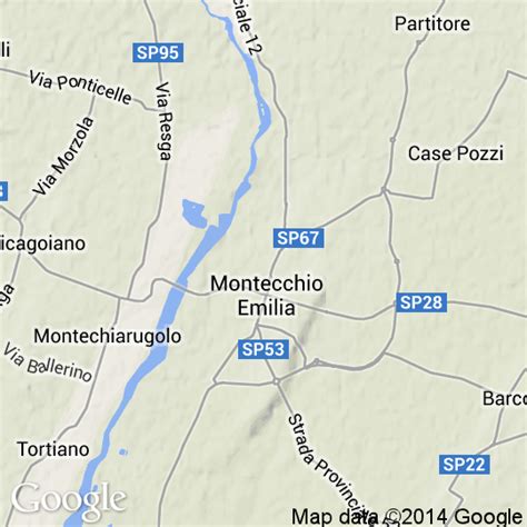 Mappa Di Montecchio Emilia Cartine Stradali E Foto Satellitari