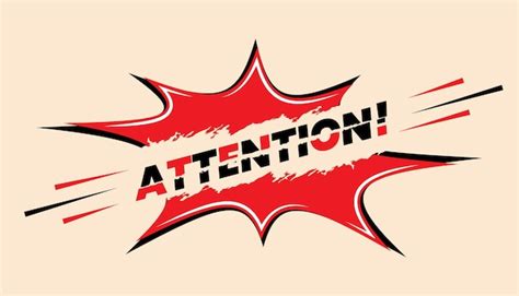 Premium Vector | Attention grab sticker design with abstract shape