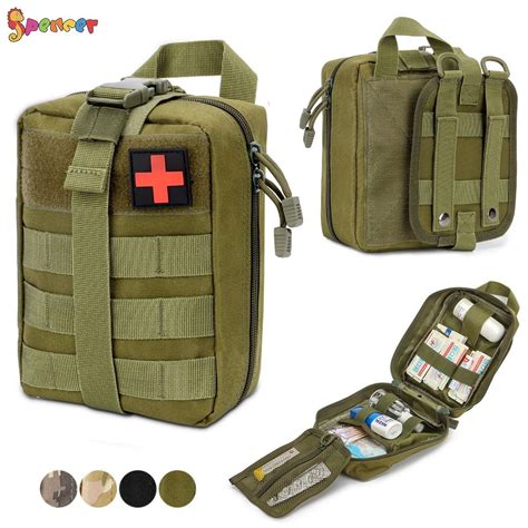 Outdoor Recreation First Aid Bag Rip Away Panel Large Tactical Molle