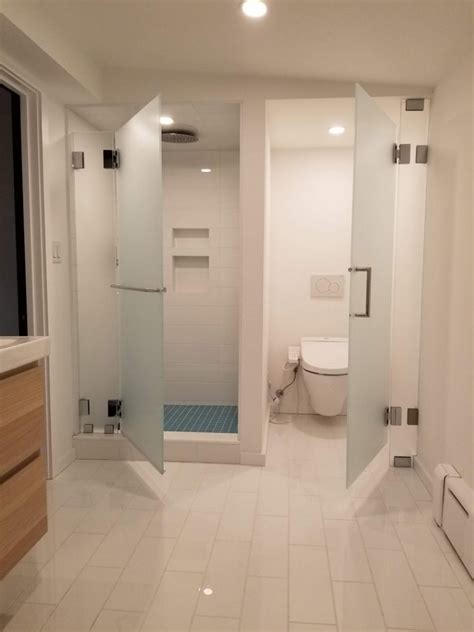 Frameless Shower Door And Water Closet Door Westwood Signature