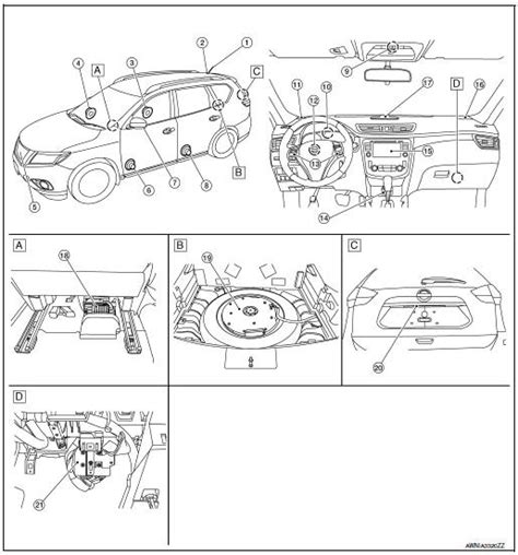 Nissan Rogue Parts Diagrams Rogue Liftgate Finisher