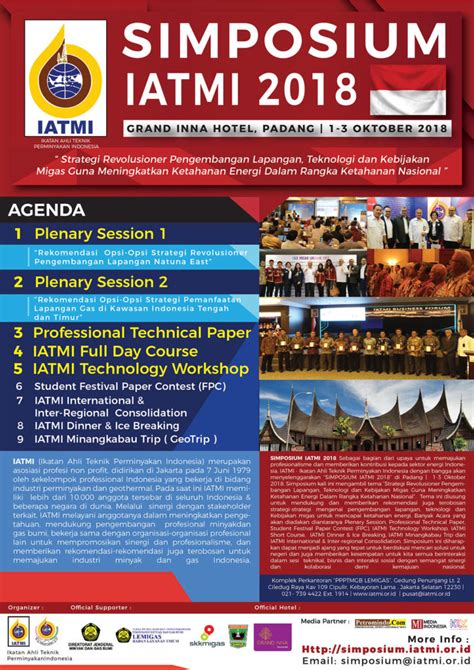 Simposium Iatmi Ikatan Ahli Teknik Perminyakan Indonesia