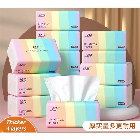 10Pack Thicken Drawer Paper 4 Layer Quality Soft Virgin Wood Pulp