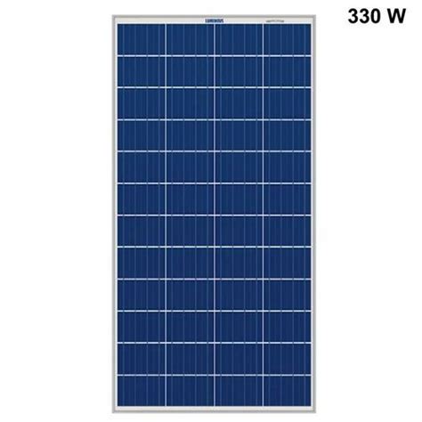 W Luminous Polycrystalline Solar Panel V At Rs Piece In Ballia