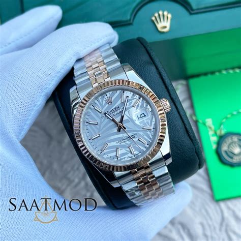 Rolex Mm Datejust Jubile Rose Yeni Bayan Saat Saatmod