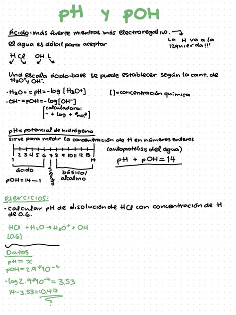 Solution Ph Y Poh Teoria Y Ejercicios Resueltos Studypool