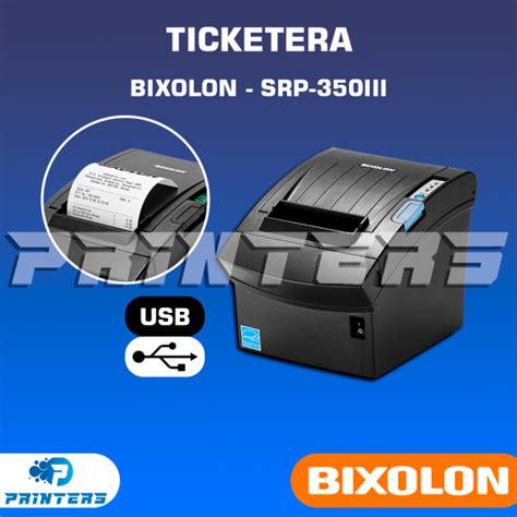 Impresora T Rmica Ticketera Bixolon Srp Iii Impresoras De Carnets