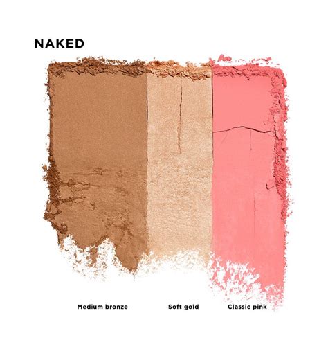 Urban Decay Stay Naked Threesome Palette Di Illuminante E Bronzer