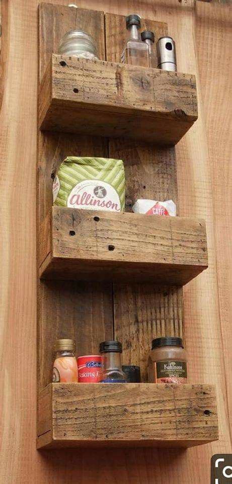 Pin By Chikinely Fashion On Muebles Kitchen Storage Shelves Rustic