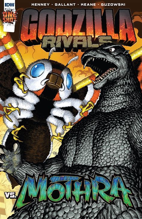 Godzilla Rivals Vs Mothra Comic Review