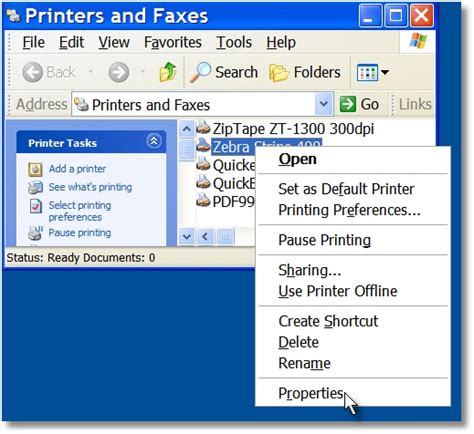 Hardware Printers Thermal Printer Setup